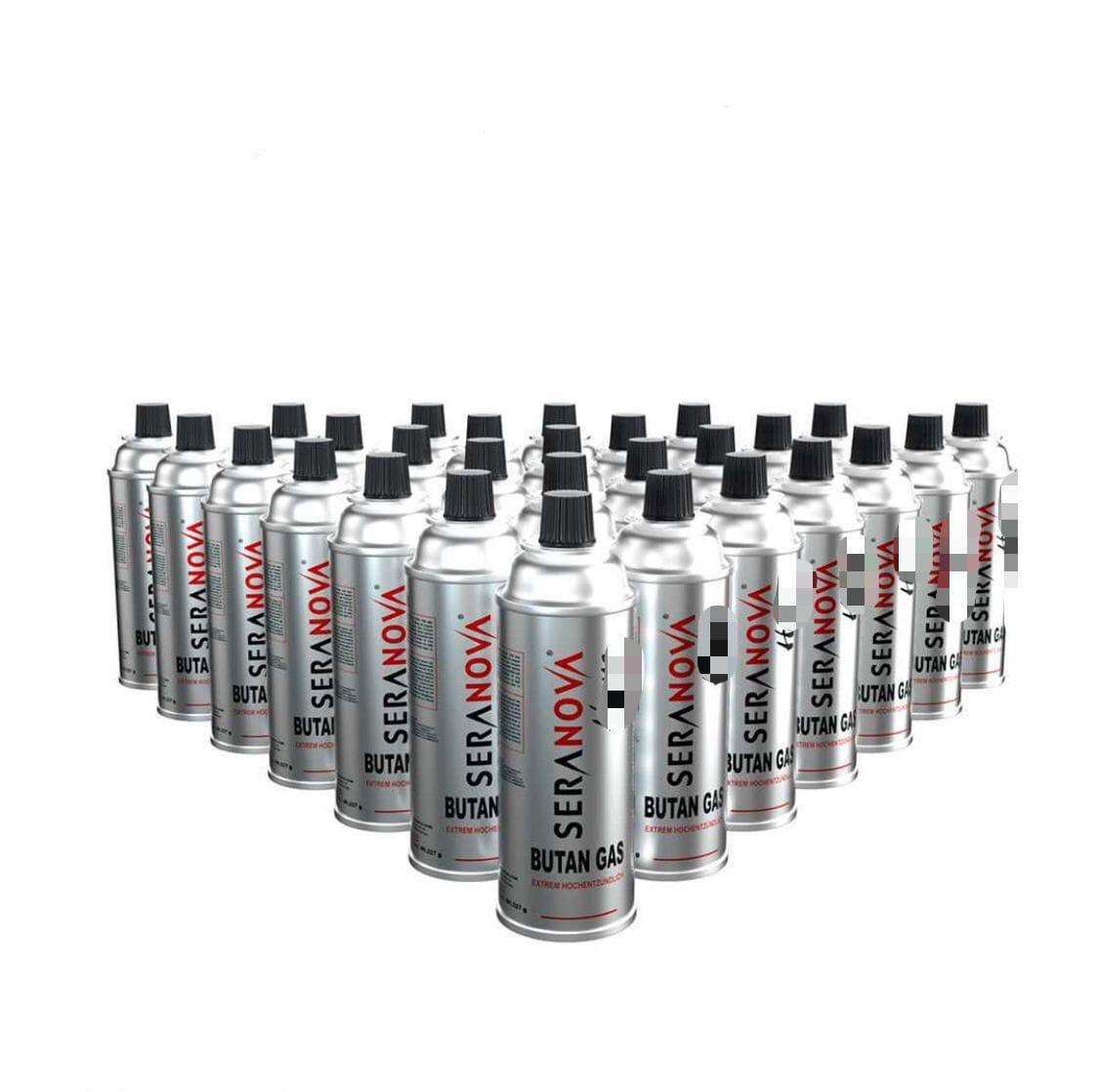 Seranova 28 x Gasflaschen Butangas a 227g Seranova 28 x Gasflaschen Butangas a 227g