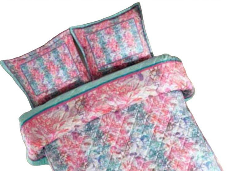 Softline Bettwäsche Rosenblüten 2 xKissenbezug 1 x Deckenbezug